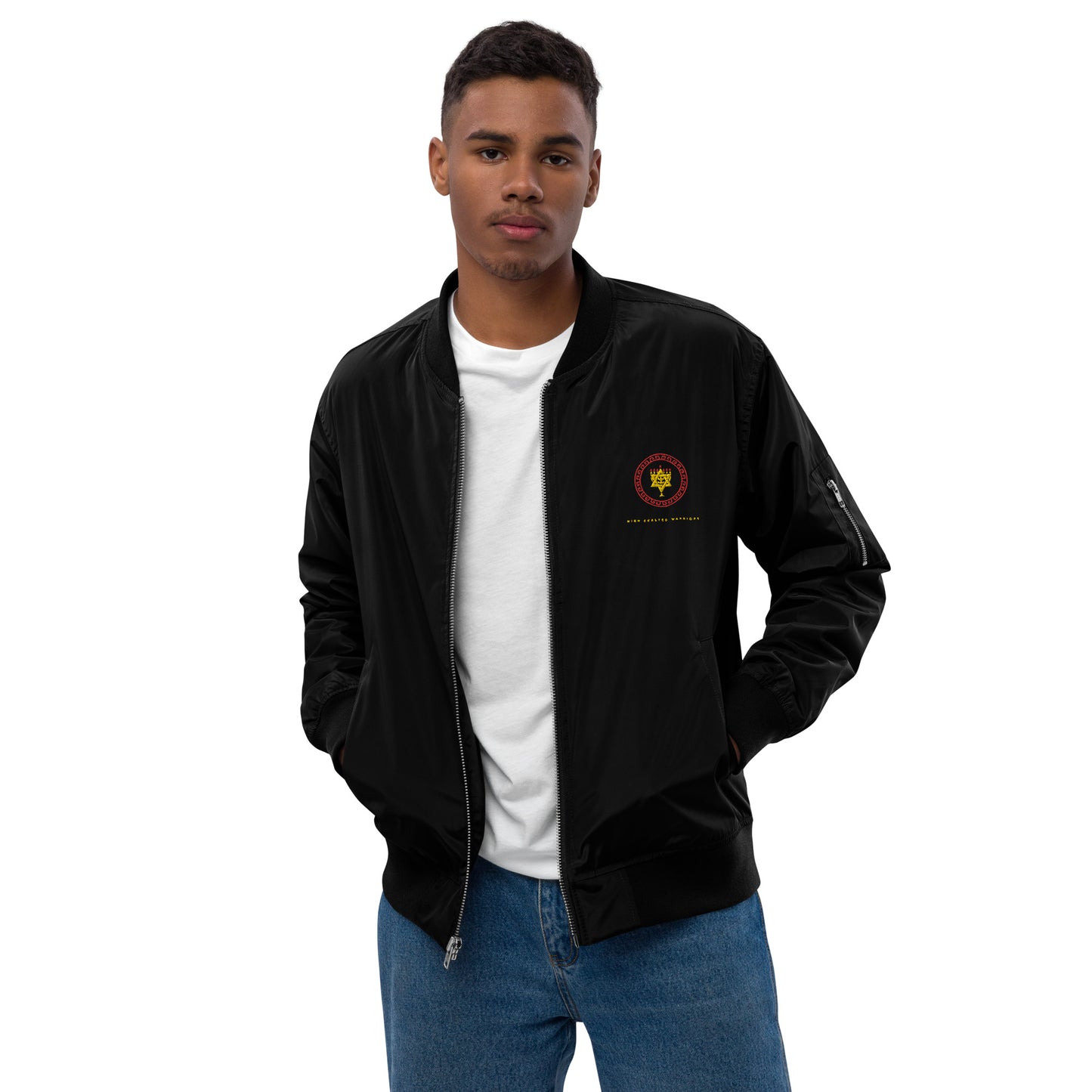 Premium recycled bomber jacket