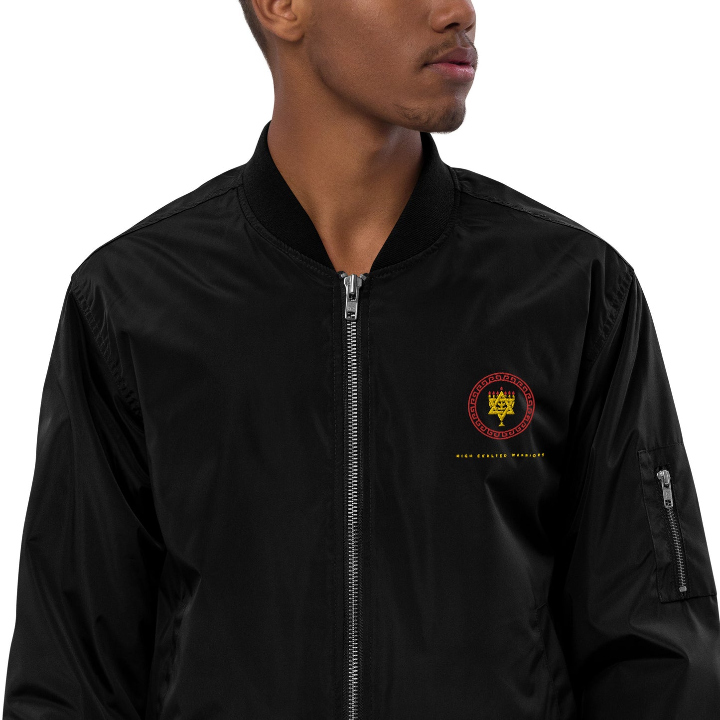 Premium recycled bomber jacket