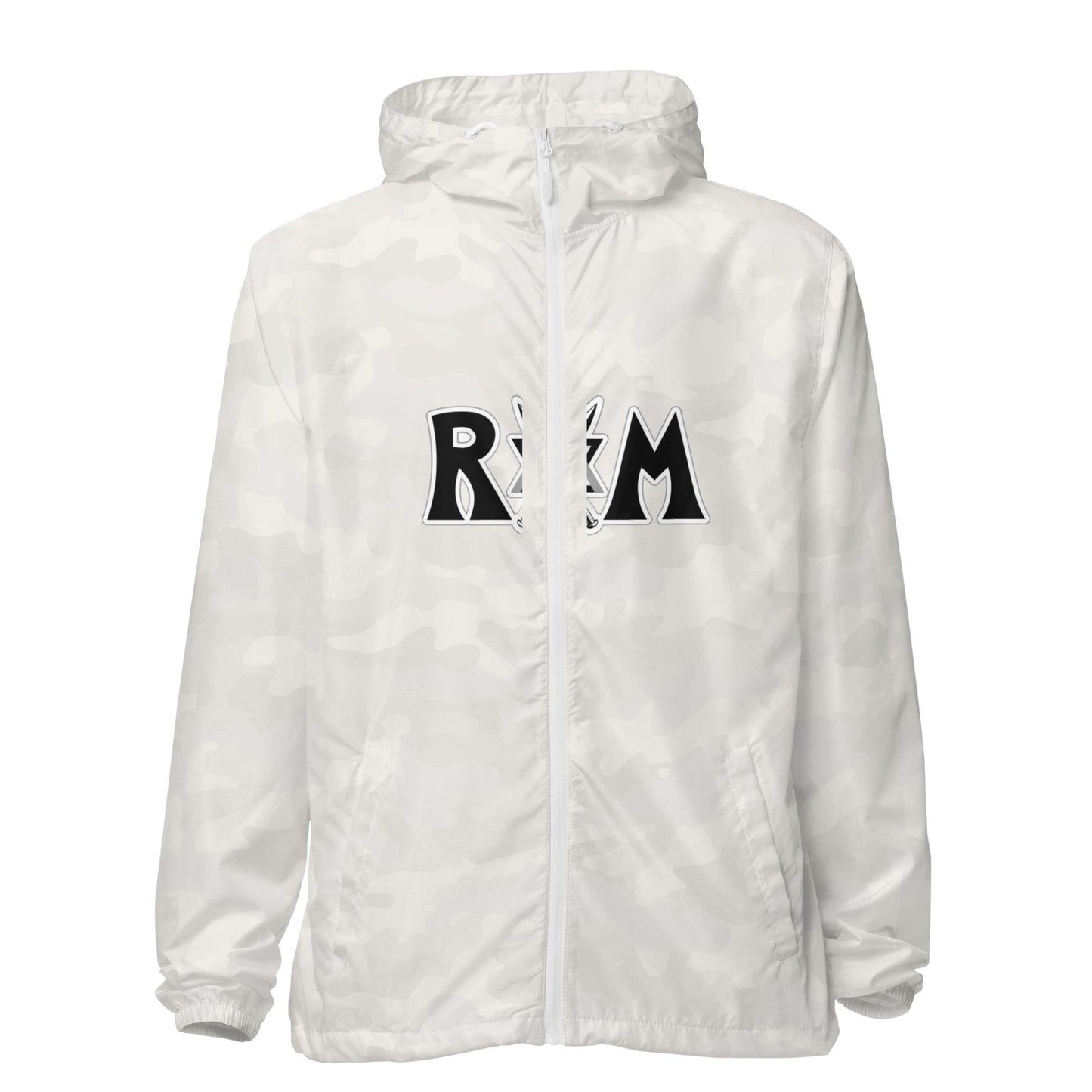 Unisex lightweight zip up windbreaker