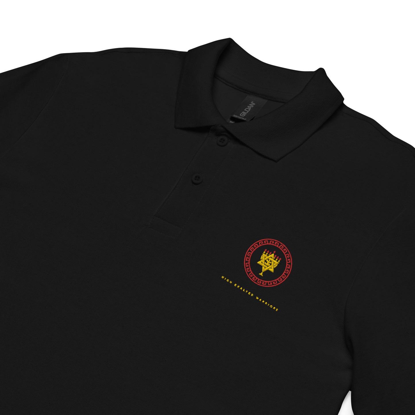 Unisex pique polo shirt