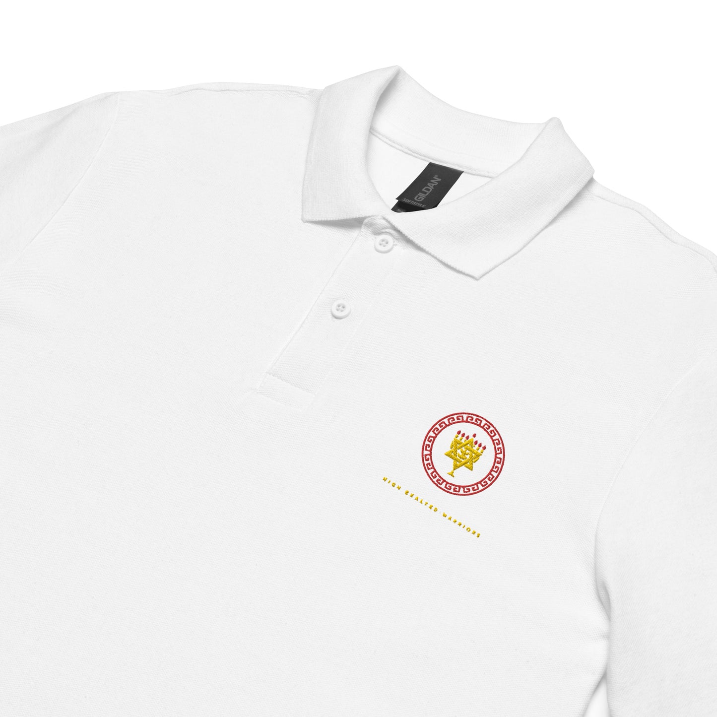 Unisex pique polo shirt